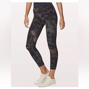 lululemon wunder under full on luxtreme high rise 24” inseam leggings. like new!